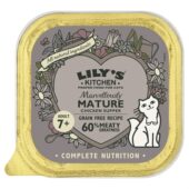 LILY'S KITCHEN CAT MATURE SMOOTH PATE CHICKEN
