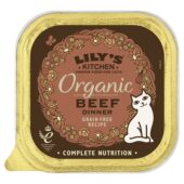 LILY'S KITCHEN CAT ORGANIC BEEF PATE