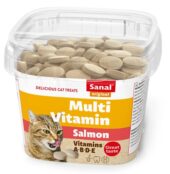 SANAL CAT MULTI VITAMIN SALMON SNACKS CUP