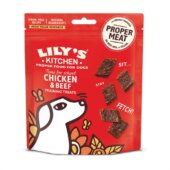 LILY'S KITCHEN DOG ADULT TRAINING TREATS CHICKEN / BEEF