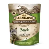 Carnilove dog pouch eend / timothy gras