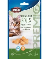 Trixie Premio Kip & Tonijn Rolletjes Voor Katten Glutenvrij