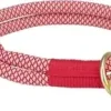 Trixie Soft Rope Halsband Half-Slip Rood